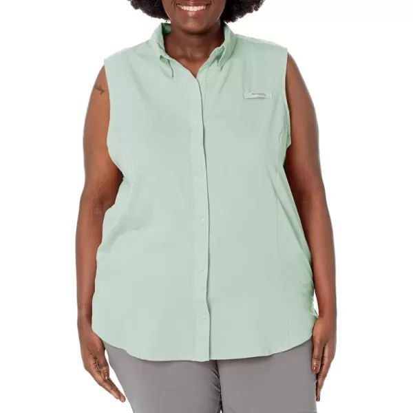 imageColumbia Sportswear Womens Tamiami Sleeveless ShirtNew Mint