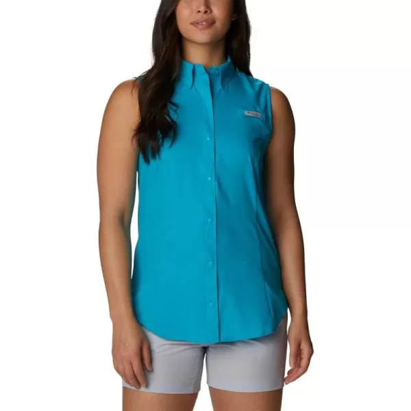 imageColumbia Sportswear Womens Tamiami Sleeveless ShirtOcean Teal