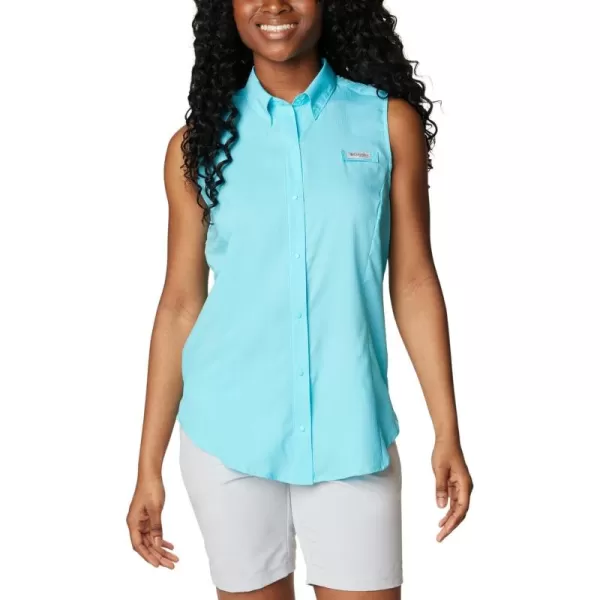 imageColumbia Sportswear Womens Tamiami Sleeveless ShirtOpal Blue