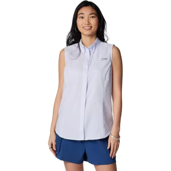 imageColumbia Sportswear Womens Tamiami Sleeveless ShirtSnowdrift