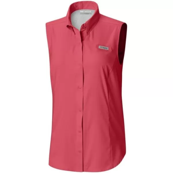 imageColumbia Sportswear Womens Tamiami Sleeveless ShirtSunset Red