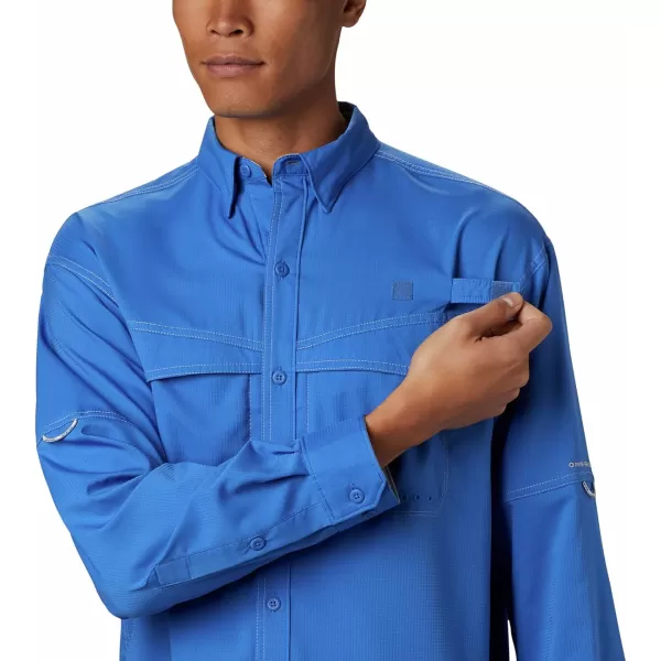 imageColumbia Mens Low Drag Offshore Long Sleeve ShirtVivid Blue