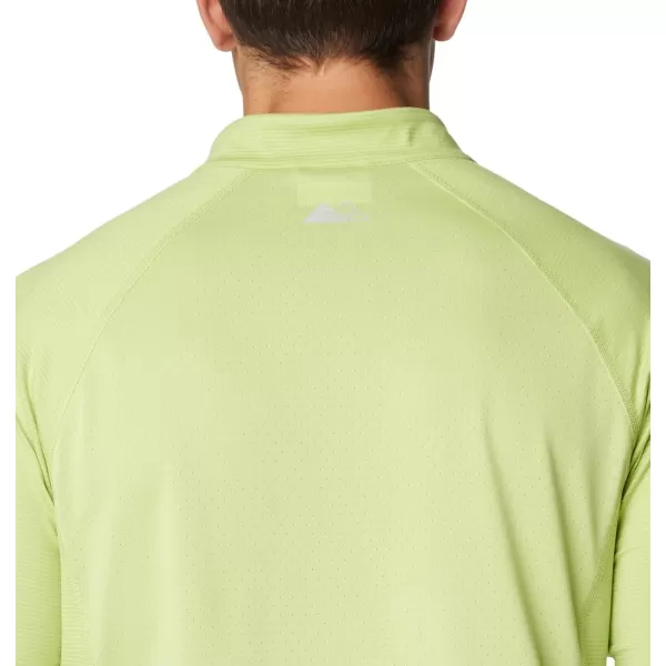 imageColumbia Mens Standard M Endless Trail 12 Zip Mesh Long SleeveNapa Green