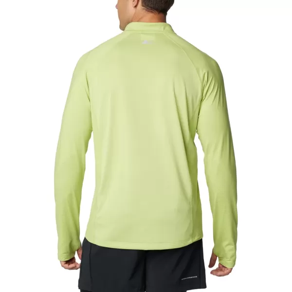 imageColumbia Mens Standard M Endless Trail 12 Zip Mesh Long SleeveNapa Green