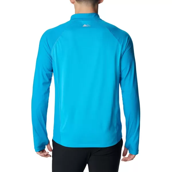 imageColumbia Mens Standard M Endless Trail 12 Zip Mesh Long SleeveOcean Blue