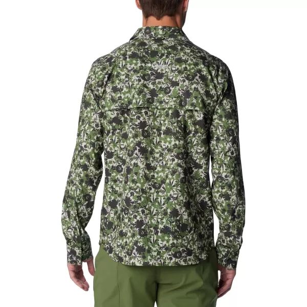 imageColumbia Mens Summit Valley Woven Long Sleeve ShirtCanteen Pop Florid