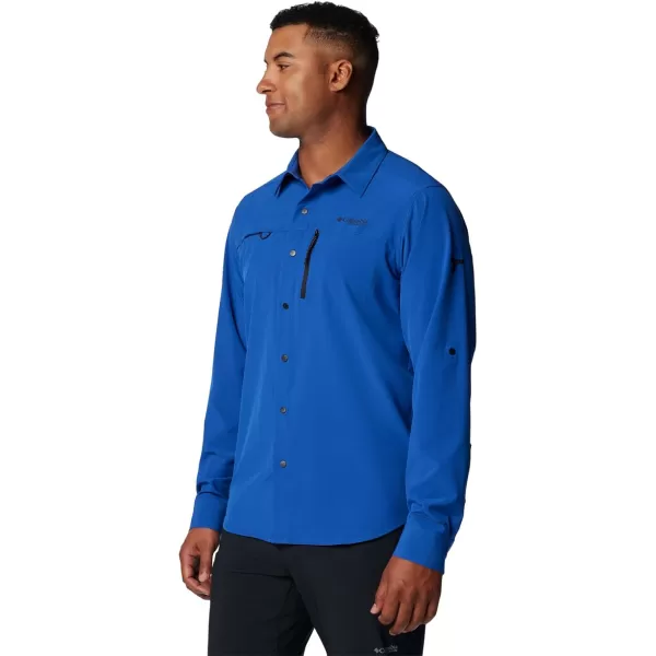 imageColumbia Mens Summit Valley Woven Long Sleeve ShirtMountain Blue