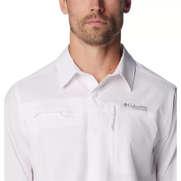 imageColumbia Mens Summit Valley Woven Long Sleeve ShirtWhite