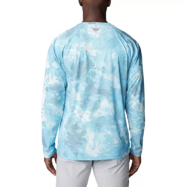 imageColumbia Mens Terminal Deflector Printed Long SleeveOcean Blue Deepwaters Camo