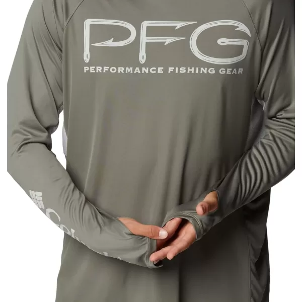 imageColumbia Mens Terminal Tackle Vent Long SleeveCypress  Cool Grey