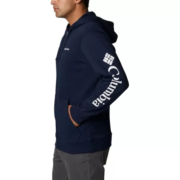 imageColumbia Mens Trek Full Zip Hoodie2024 Collegiate NavyCsc Sleeve Logo