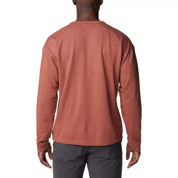 imageColumbia Mens Twisted Creek Knit Long Sleeve CrewAuburn Heather