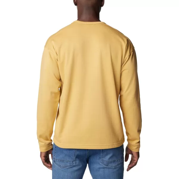 imageColumbia Mens Twisted Creek Knit Long Sleeve CrewLight Camel Heather