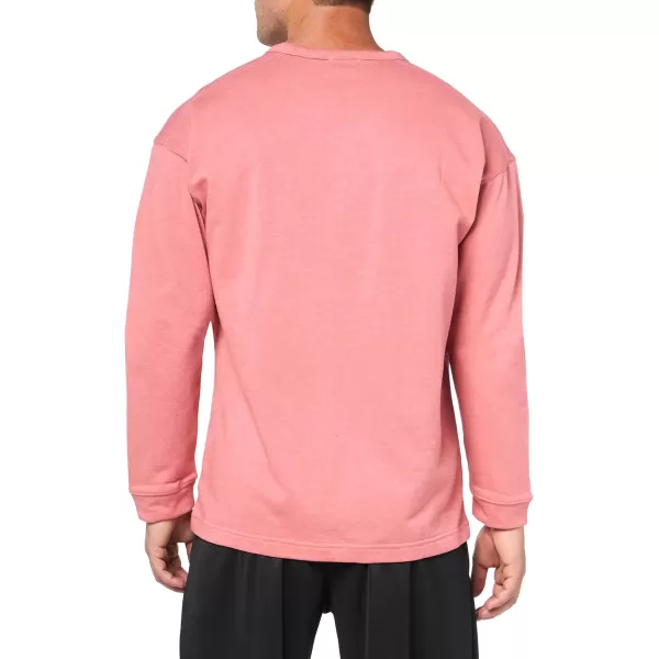 imageColumbia Mens Twisted Creek Knit Long Sleeve CrewPink Agave Heather