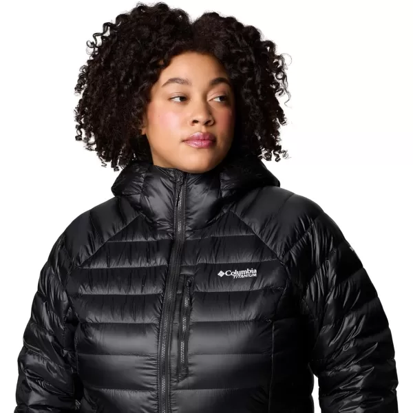 imageColumbia Womens Arctic Crest Down Hooded JacketBlack