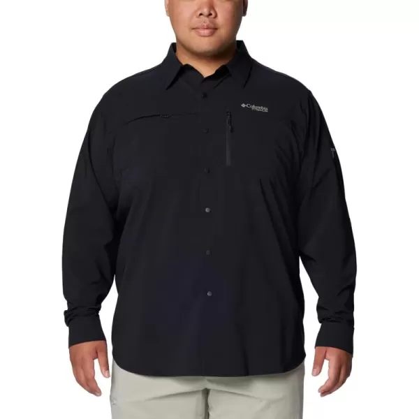 imageColumbia Mens Summit Valley Woven Long Sleeve ShirtBlack