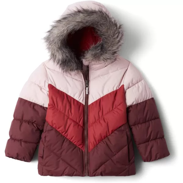 imageColumbia Girls Arctic Blast JacketMineral PinkMarsala RedMalbec