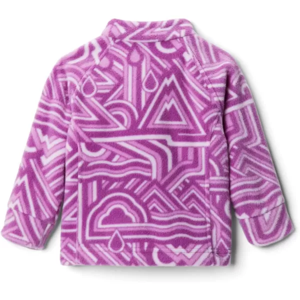 imageColumbia Kids Benton Springs Ii Printed Fleece JacketBerry Jam Geo Elements