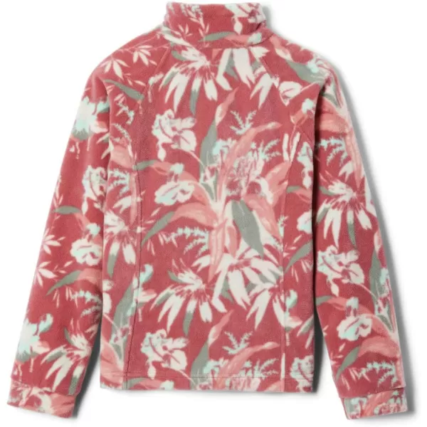 imageColumbia Kids Benton Springs Ii Printed Fleece JacketDusty Crimson Magnolia Floral