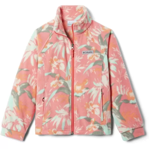 imageColumbia Kids Benton Springs Ii Printed Fleece JacketMelonade Magnolia Floral