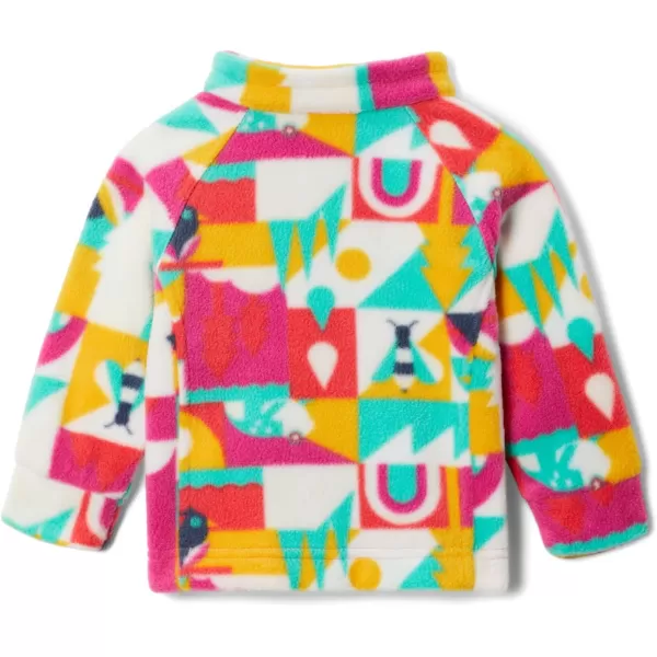 imageColumbia Kids Benton Springs Ii Printed Fleece JacketWild Fuchsia Summer Escape