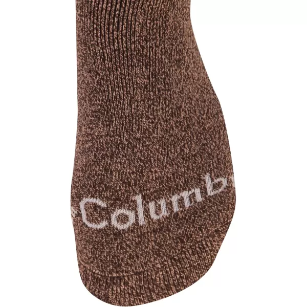 imageColumbia Mens 2 Pack Casual Wool Crew socksCharcoal Marl