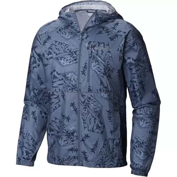 imageColumbia Mens Flash Forward Windbreaker PrintMountain Ole Mtn Csc Print