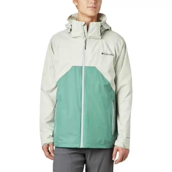 imageColumbia Mens Rain Scape JacketPixelThyme Green