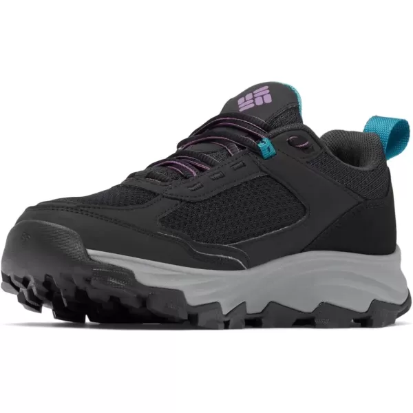 imageColumbia Womens Hatana Max Outdry Wide Hiking ShoeBlack  Dark Lavender