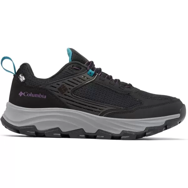 imageColumbia Womens Hatana Max Outdry Wide Hiking ShoeBlack  Dark Lavender