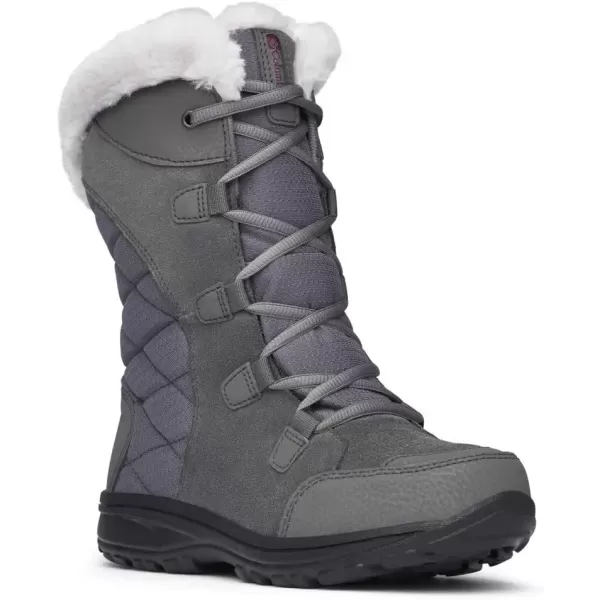 imageColumbia Womens Ice Maiden Ii Snow BootShale  Dark Raspberry