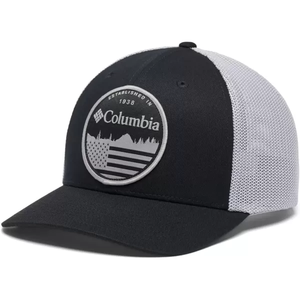 imageColumbia Sportswear PFG Mesh Ball CapBlackColumbia GreyFlag