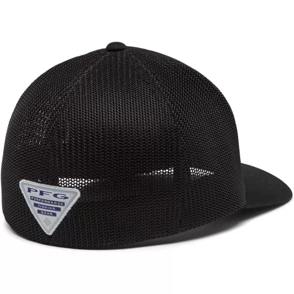 imageColumbia PFG Fish Flag Mesh Ball CapHighBlackBlackTexas Fish