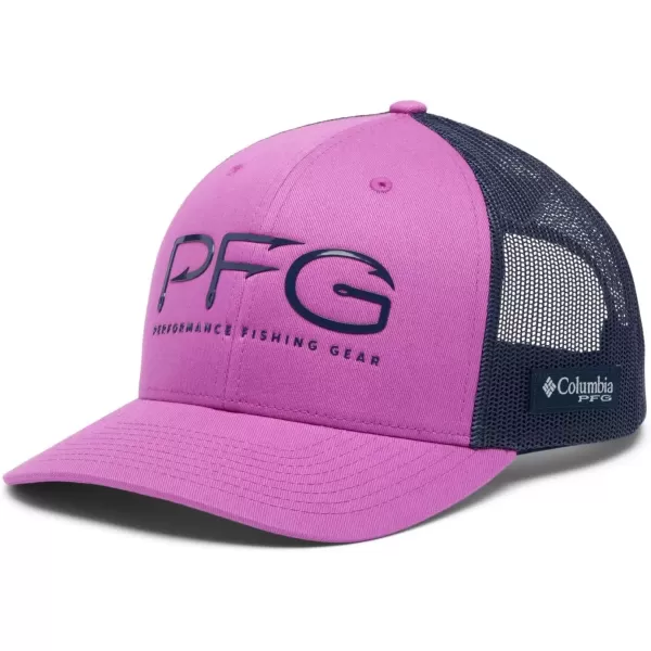 imageColumbia PFG Fish Flag Mesh Ball CapHighBright LavenderNocturnal