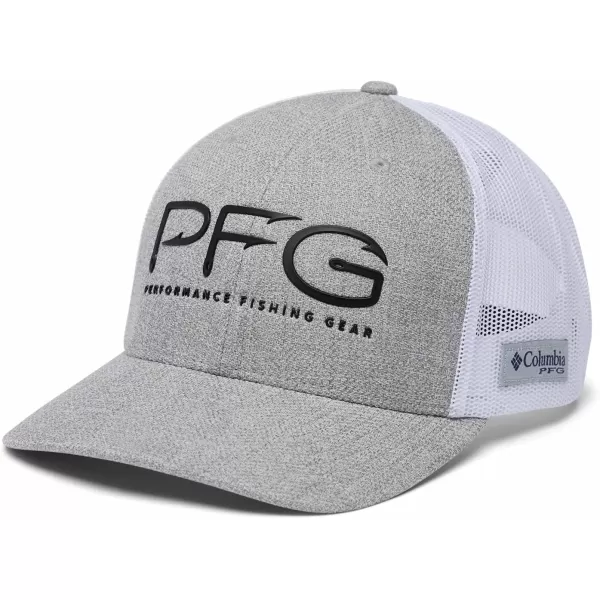 imageColumbia PFG Fish Flag Mesh Ball CapHighCool Grey HeatherBlack