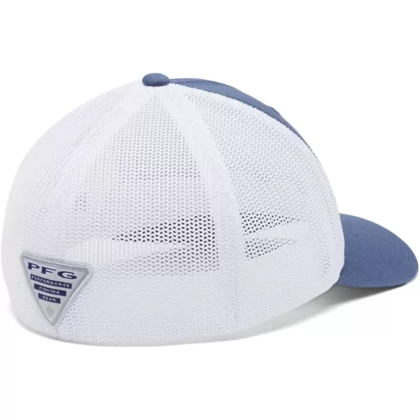 imageColumbia PFG Fish Flag Mesh Ball CapHighNight TideWhite