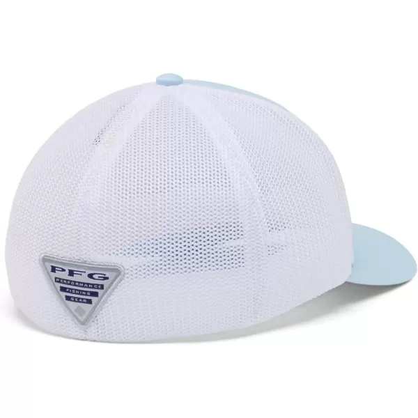 imageColumbia PFG Fish Flag Mesh Ball CapHighSpring BlueWhiteMid Atlantic Flag