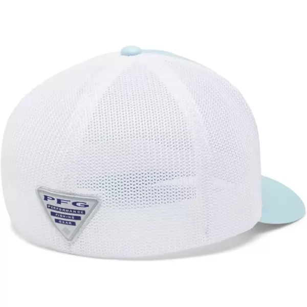 imageColumbia PFG Fish Flag Mesh Ball CapHighSpring BlueWhiteMid Atlantic Flag