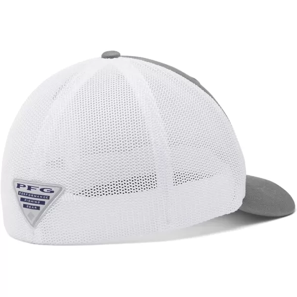 imageColumbia PFG Fish Flag Mesh Ball CapHighTitaniumWhite