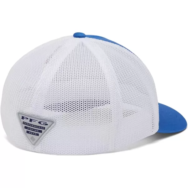 imageColumbia PFG Fish Flag Mesh Ball CapHighVivid BlueWhiteFl Fish Flag