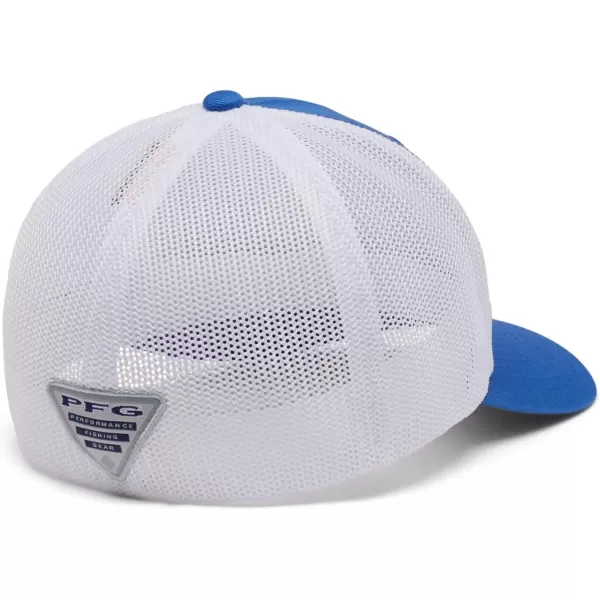 imageColumbia PFG Fish Flag Mesh Ball CapHighVivid BlueWhiteFl Fish Flag