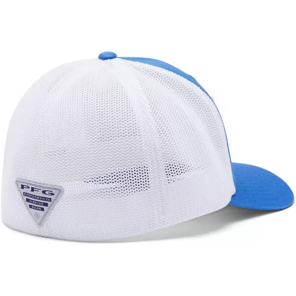 imageColumbia PFG Fish Flag Mesh Ball CapHighVivid BlueWhiteFl Fish Flag