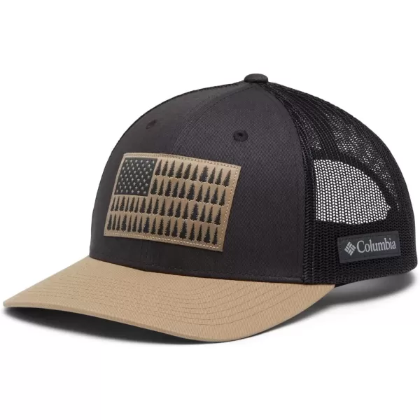 imageColumbia Tree Flag Mesh Snap BackSharkBritish Tan