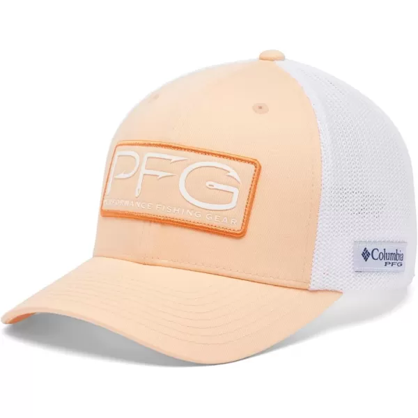 imageColumbia Unisex Adult PFG Mesh Hooks Ball CapPeach Fizz