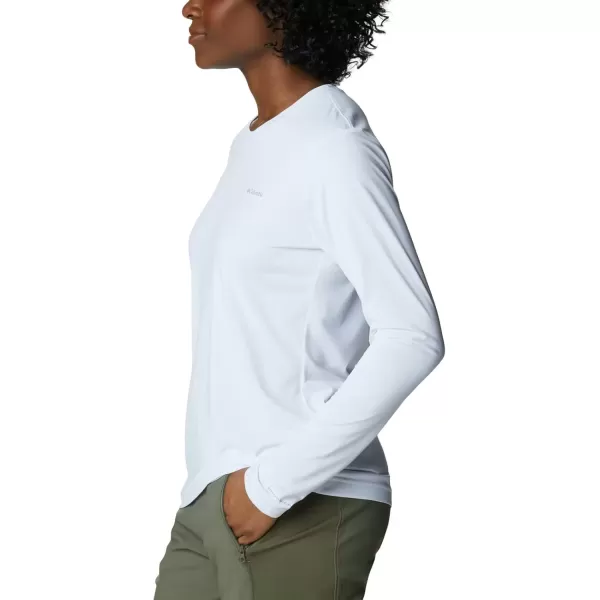 imageColumbia Womens Hike Long Sleeve Shirt White Large