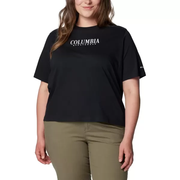 imageColumbia Womens North Cascades Relaxed TeeBlackCasual Brand