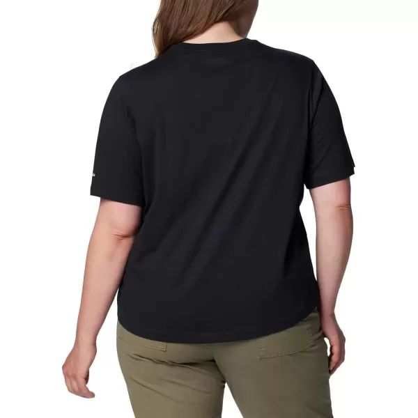 imageColumbia Womens North Cascades Relaxed TeeBlackCasual Brand