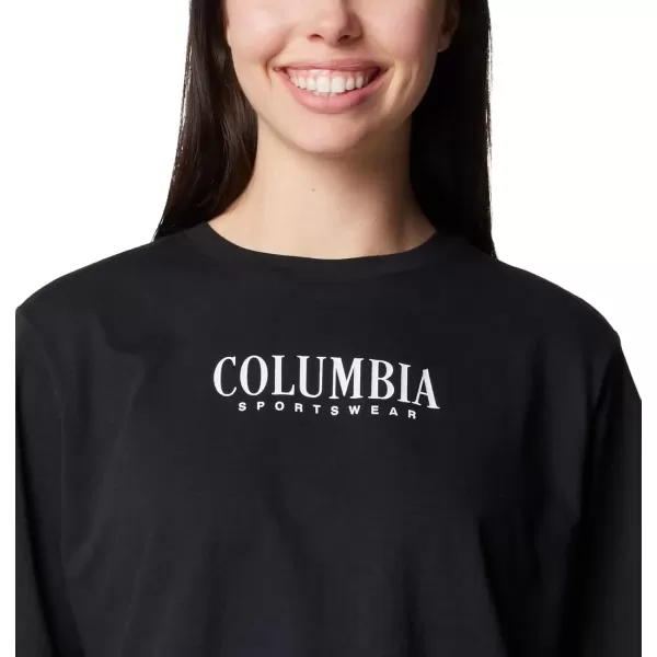 imageColumbia Womens North Cascades Relaxed TeeBlackCasual Brand