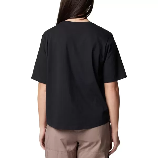 imageColumbia Womens North Cascades Relaxed TeeBlackCasual Brand