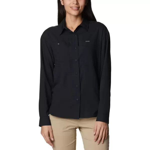 imageColumbia Womens Plus Size Silver Ridge Utility Long Sleeve ShirtBlack